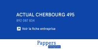 Logo ACTUAL CHERBOURG 495