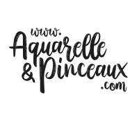 Logo AQUARELLEETPINCEAUX.COM