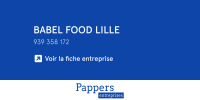 Logo BABEL FOOD LILLE