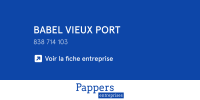 Logo BABEL VIEUX PORT