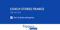 Logo COACH STORES FRANCE SARL