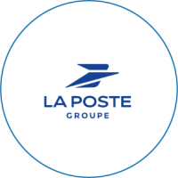 Logo La Poste - Branche Services-Courrier-Colis