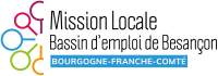 Logo Mission locale du bassin d'emploi de Besançon