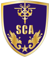 Logo Service du commissariat des armées (SCA)