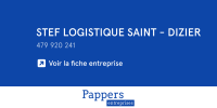 STEF LOGISTIQUE SAINT - DIZIER