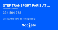 Logo STEF TRANSPORT PARIS ATHIS