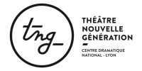 Logo THEATRE NOUVELLE GENERATION - TNG