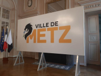 Logo Ville de Metz, Espace de la Grange